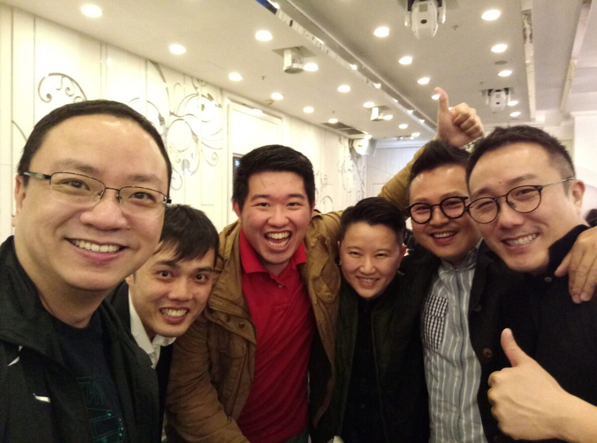 Mr. Ivan Ng and Mr. Alan So joined the Greent Tomato annual dinner